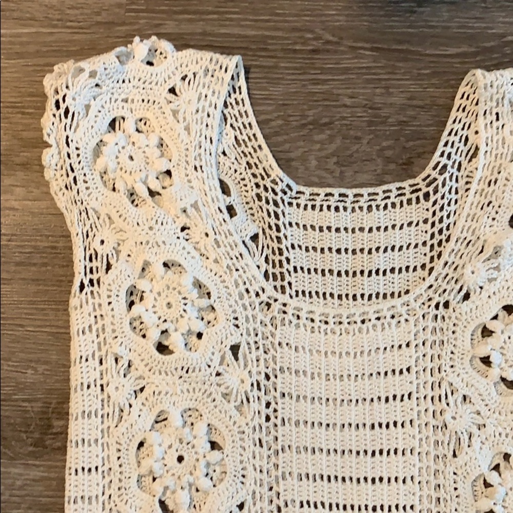 White knitted dress - Picture 2 of 6